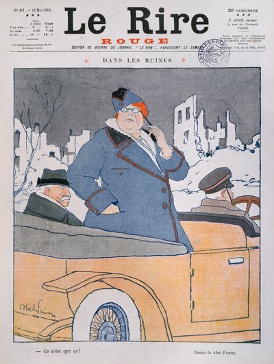 Dans les ruines, est-ce tout, illustration de couverture de 